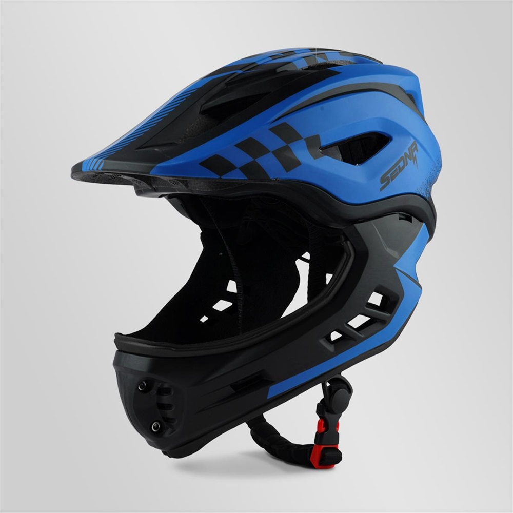 CASQUE CROSS SEDNA ENFANT BLEU Planetecomobility